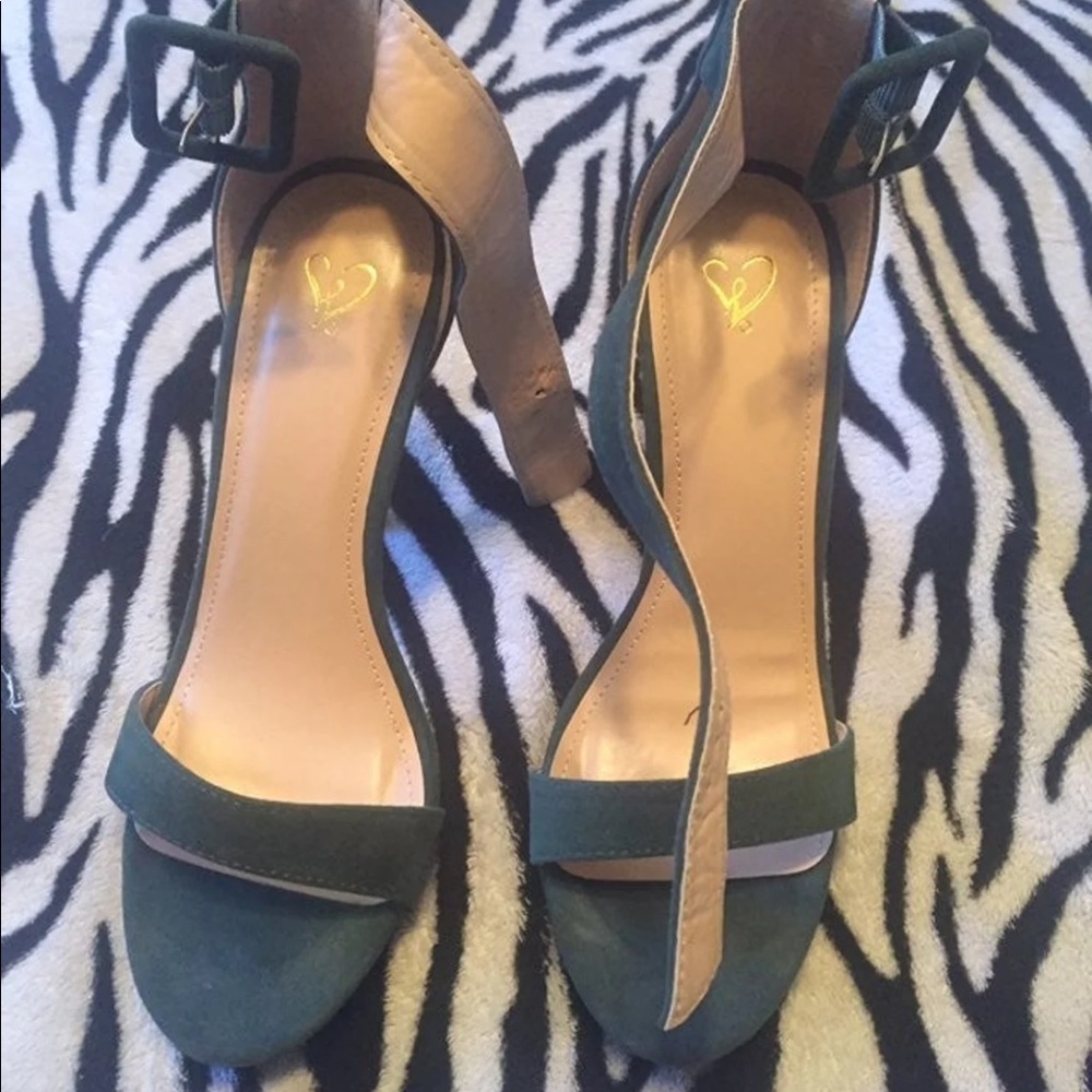 Olive Green Heels